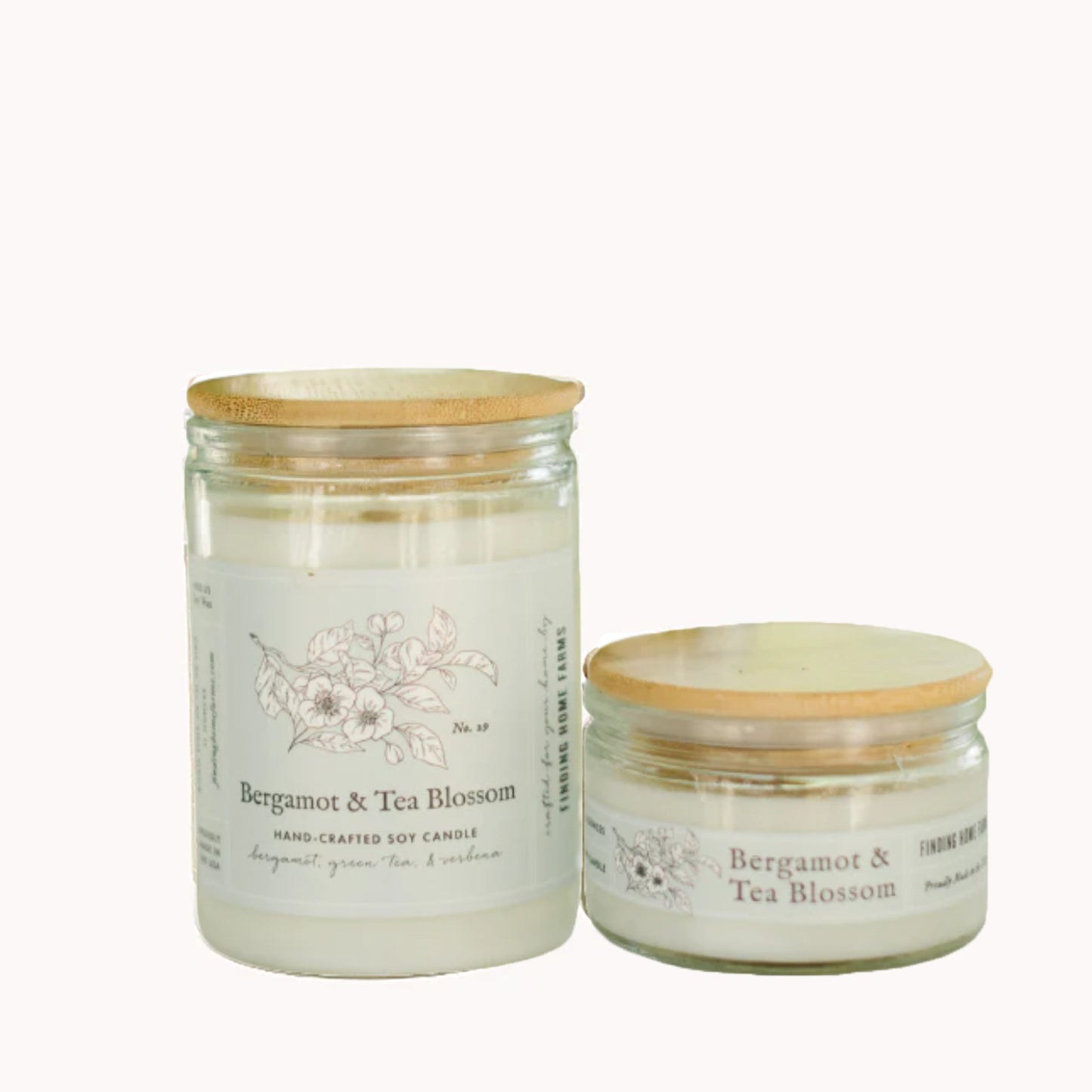 Bergamot & Tea Blossom Soy Candle