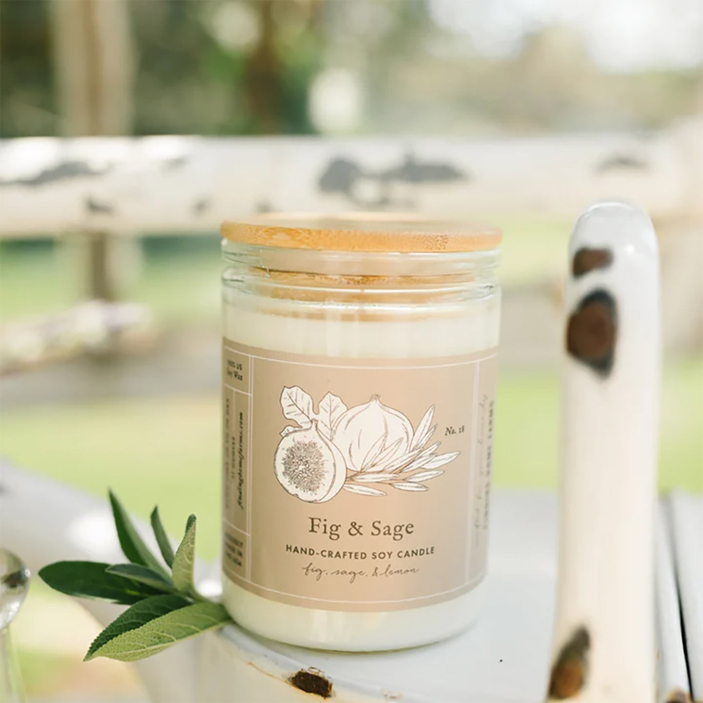 Fig & Sage Soy Candle