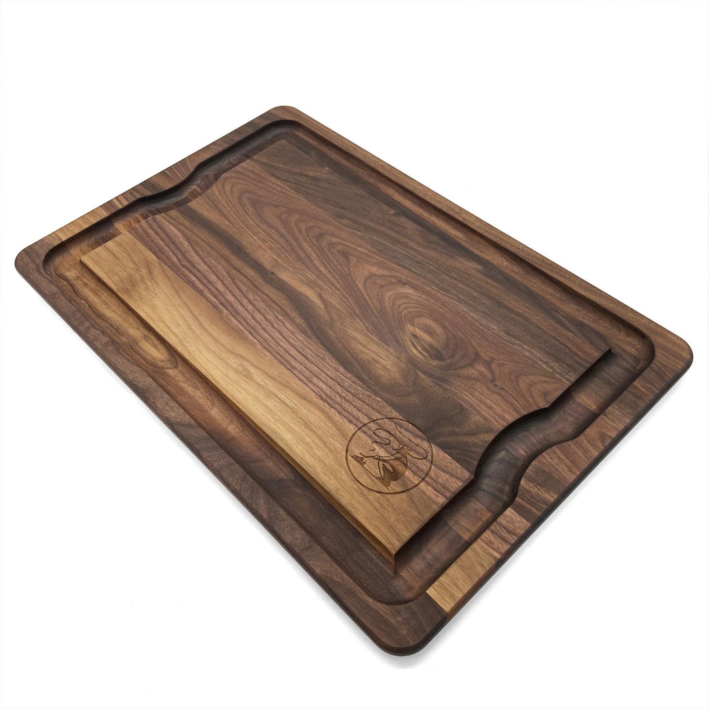 Black Angus-Walnut BBQ Carving Board-24" x 16