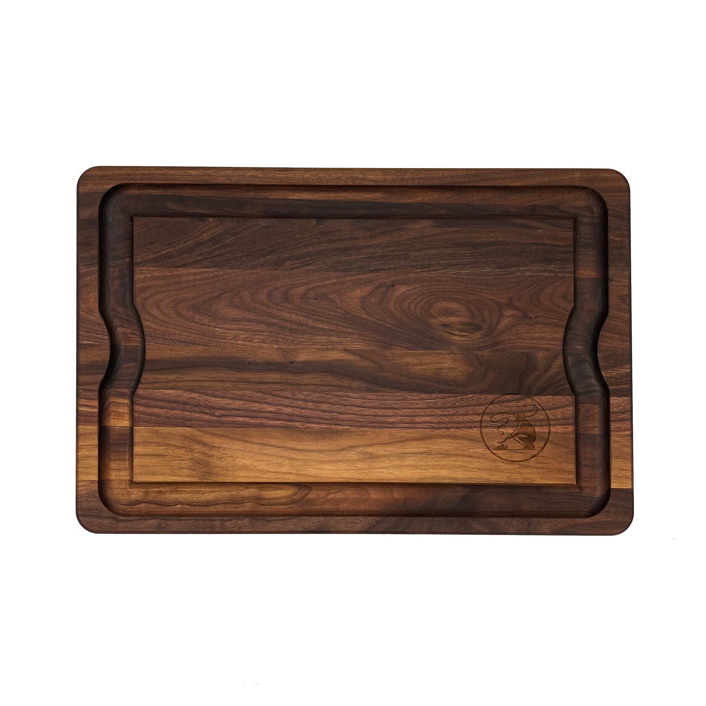 Black Angus-Walnut BBQ Carving Board-24" x 16