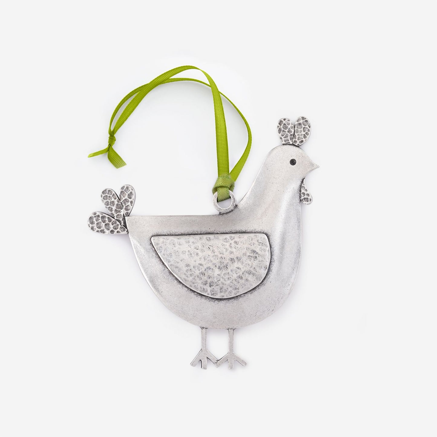 Pewter Ornament Chicken
