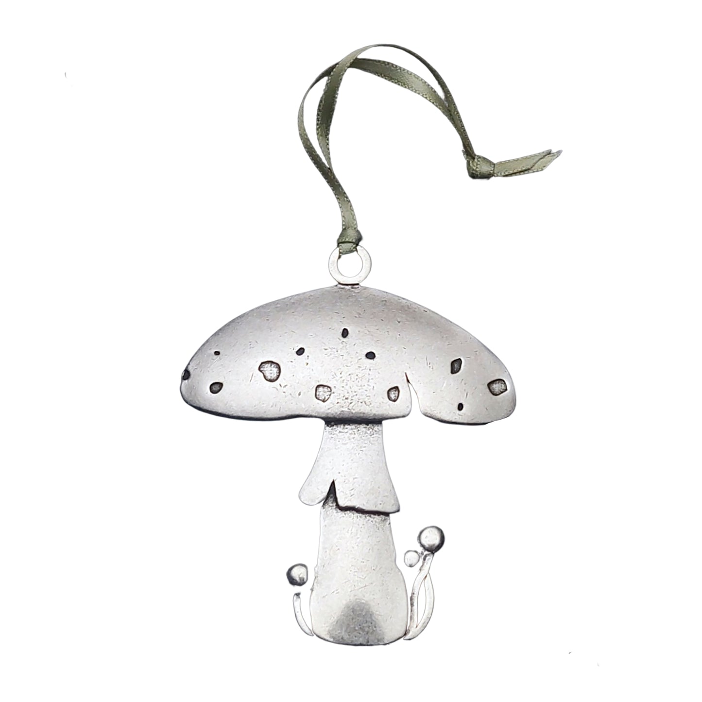 Pewter Ornament Mushroom