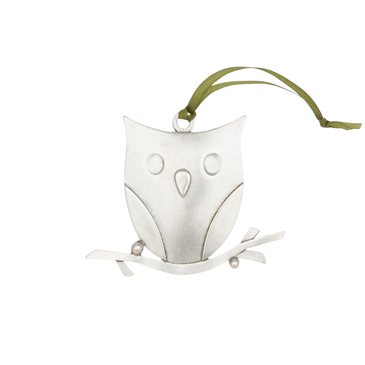 Pewter Ornament Owl