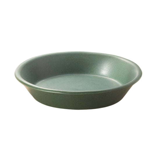 Bennington Potters Basic Pie Plate-Elements Green