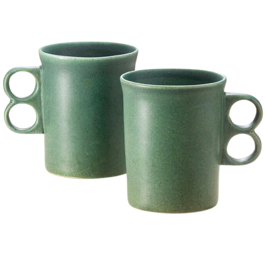Bennington Potters Trigger Mug-Elements Green