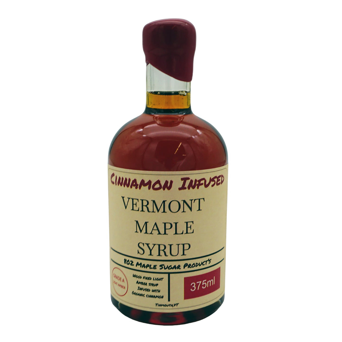 Cinnamon Infused Vermont Maple Syrup