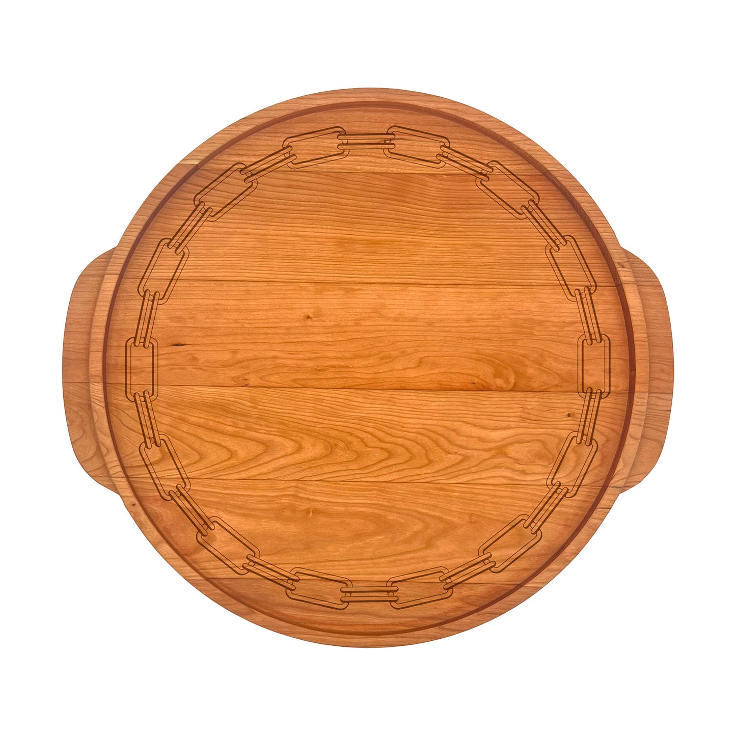 Ramsay Gourd Home Cherry Round Serving Tray-Links