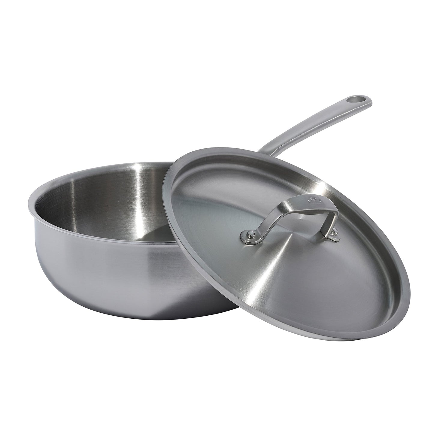 MADE IN Stainless Clad 3 qt. Saucier with Lid