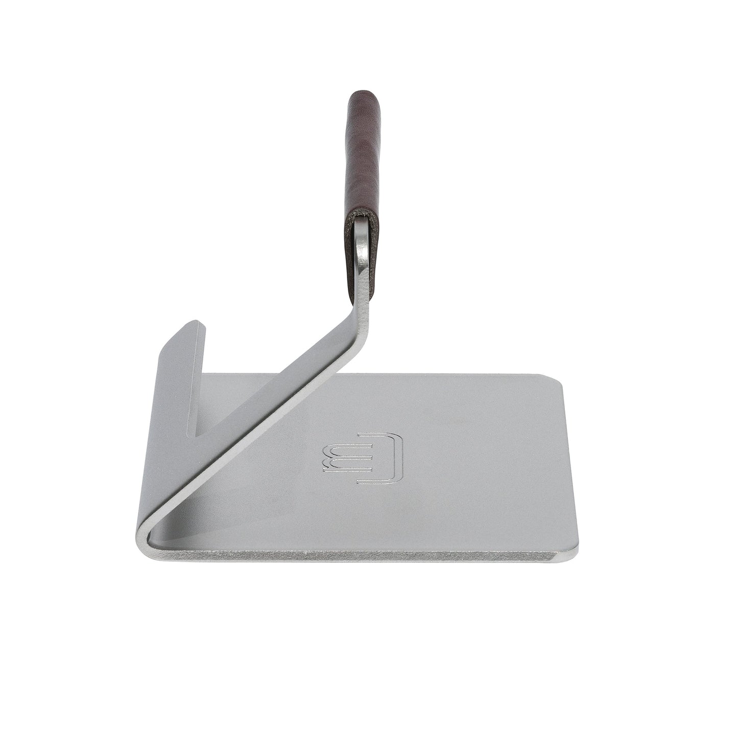 MADE IN Grill Press with Leather Handle Cover