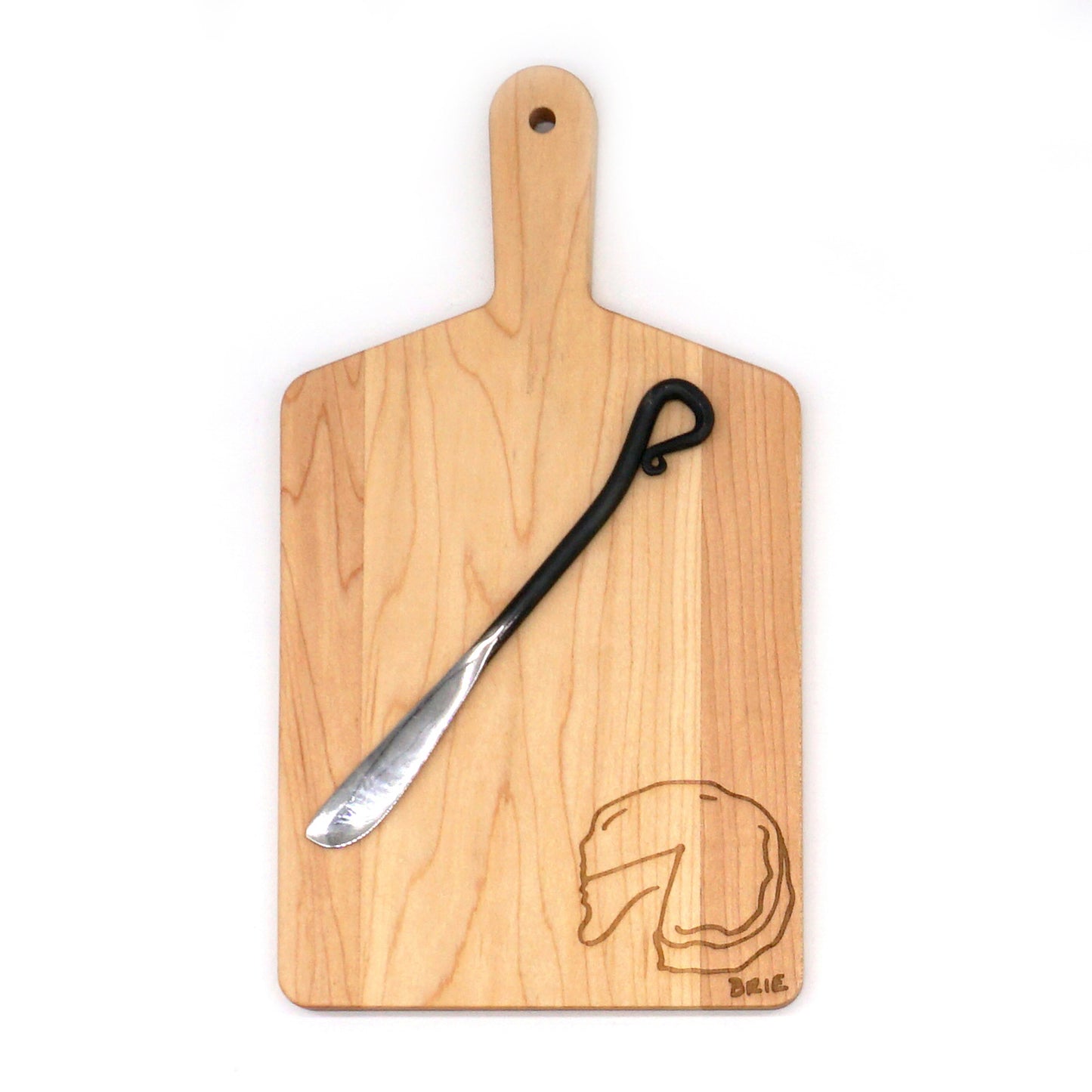 Maple Rectangle Handled Serving Board Gift Pack