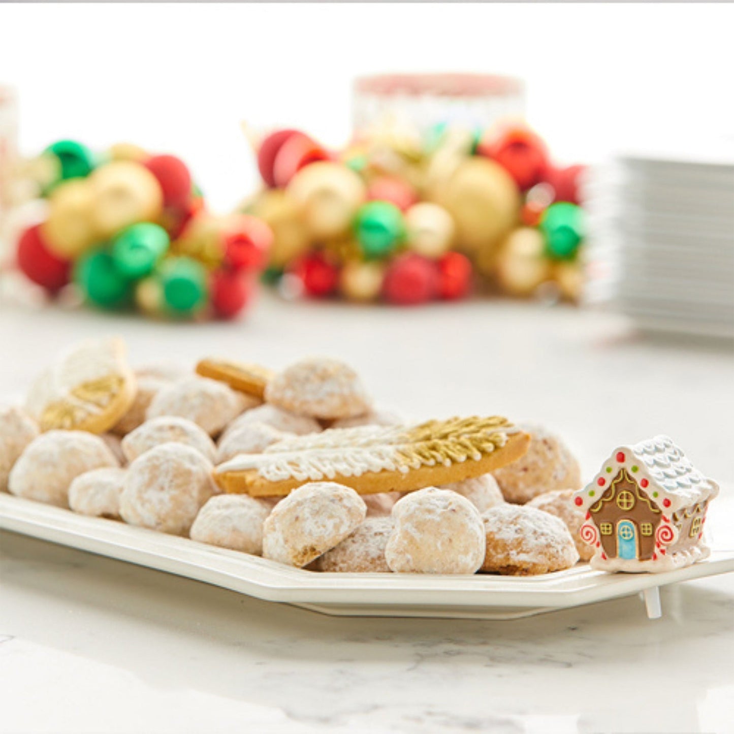 Nora Fleming Mini Gingerbread House (Candyland Lane)