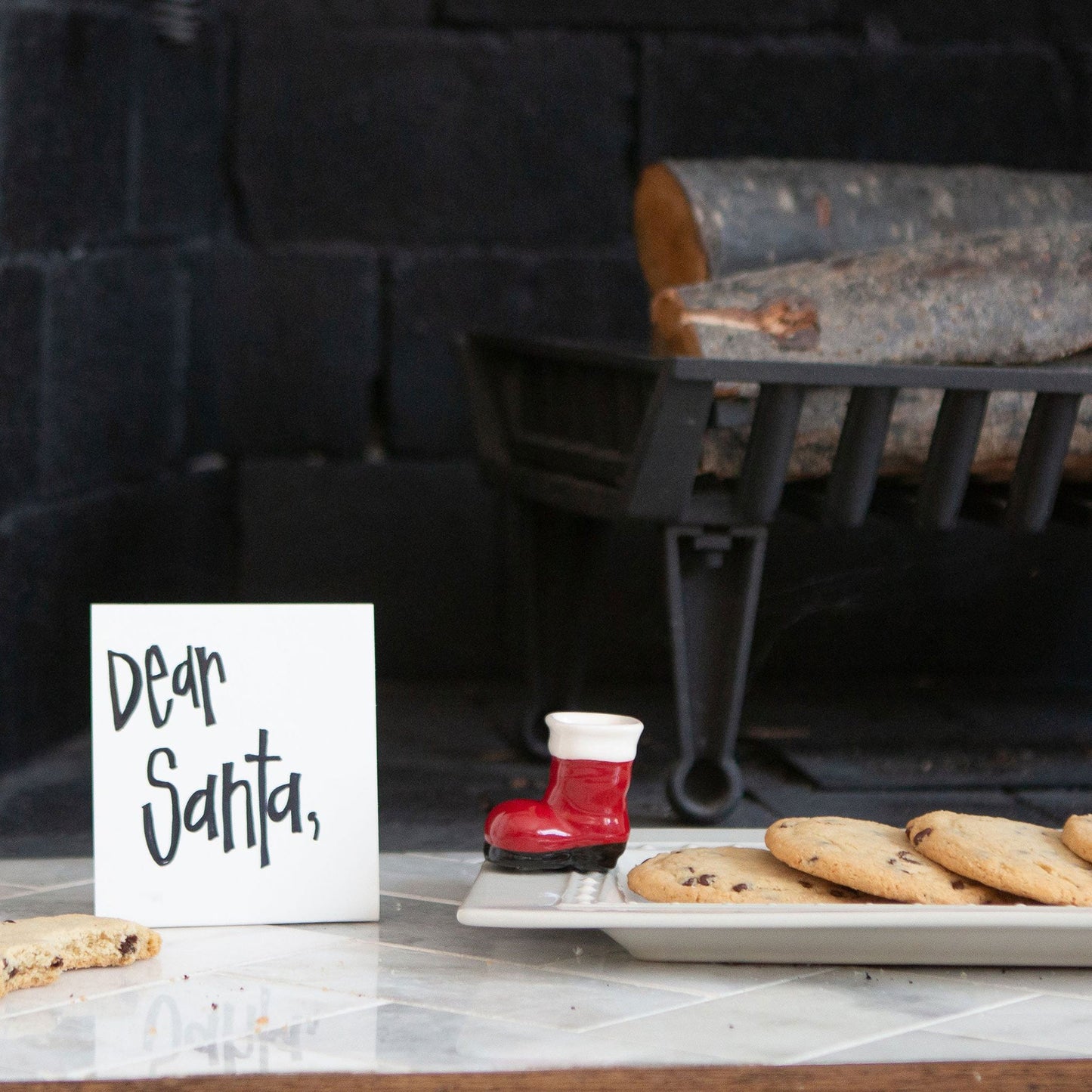 Nora Fleming Mini Santa's Boots