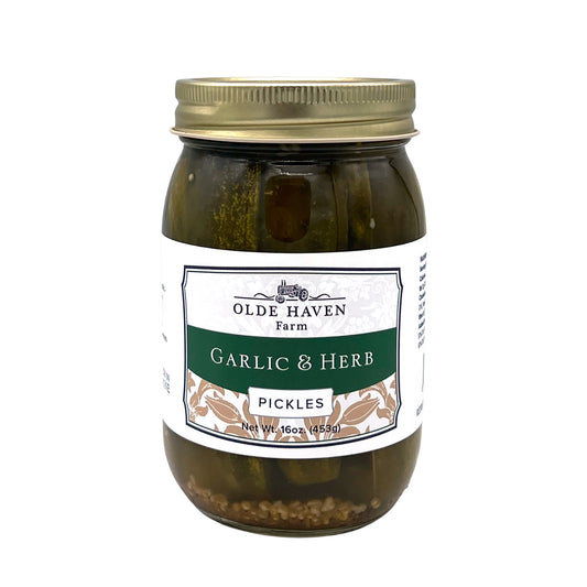Garlic & Herb Pickles