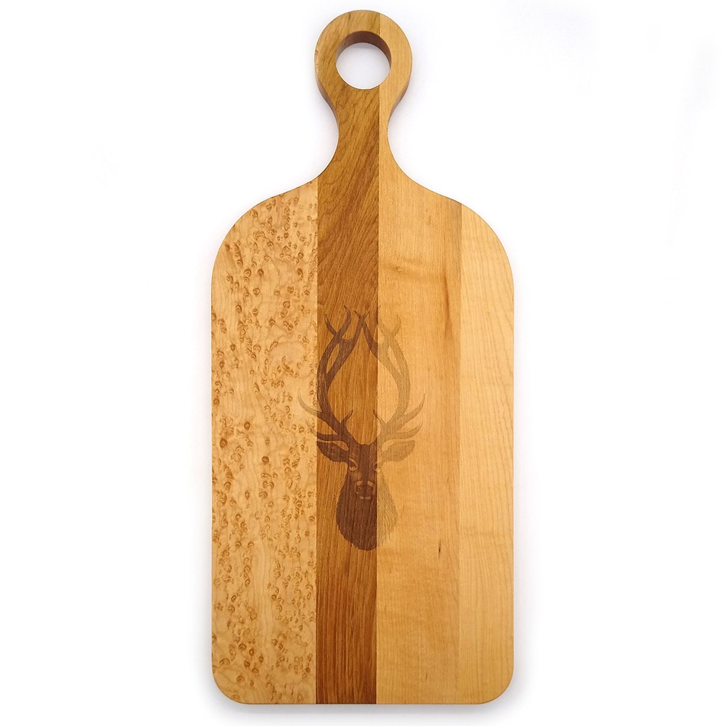 Laura Zindel Large Maple Paddle Serving Board - More designs available