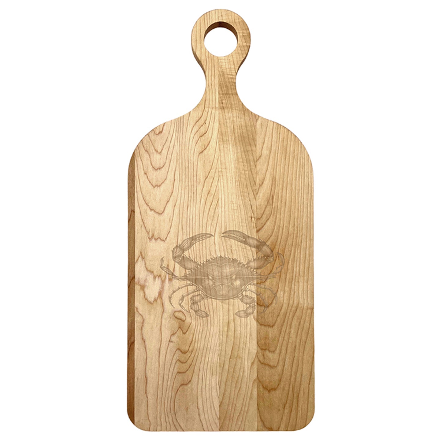 Laura Zindel Large Maple Paddle Serving Board - More designs available