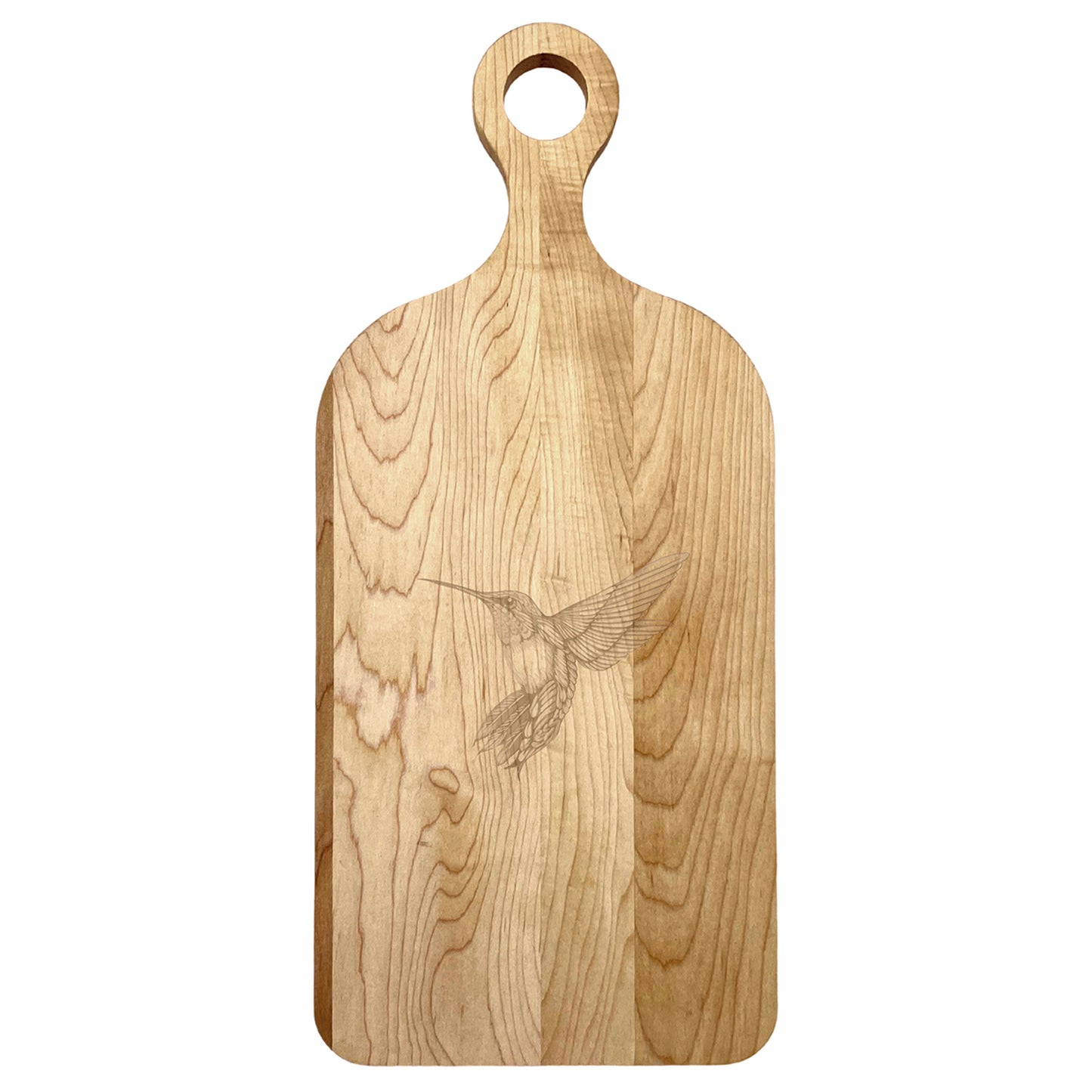 Laura Zindel Large Maple Paddle Serving Board - More designs available