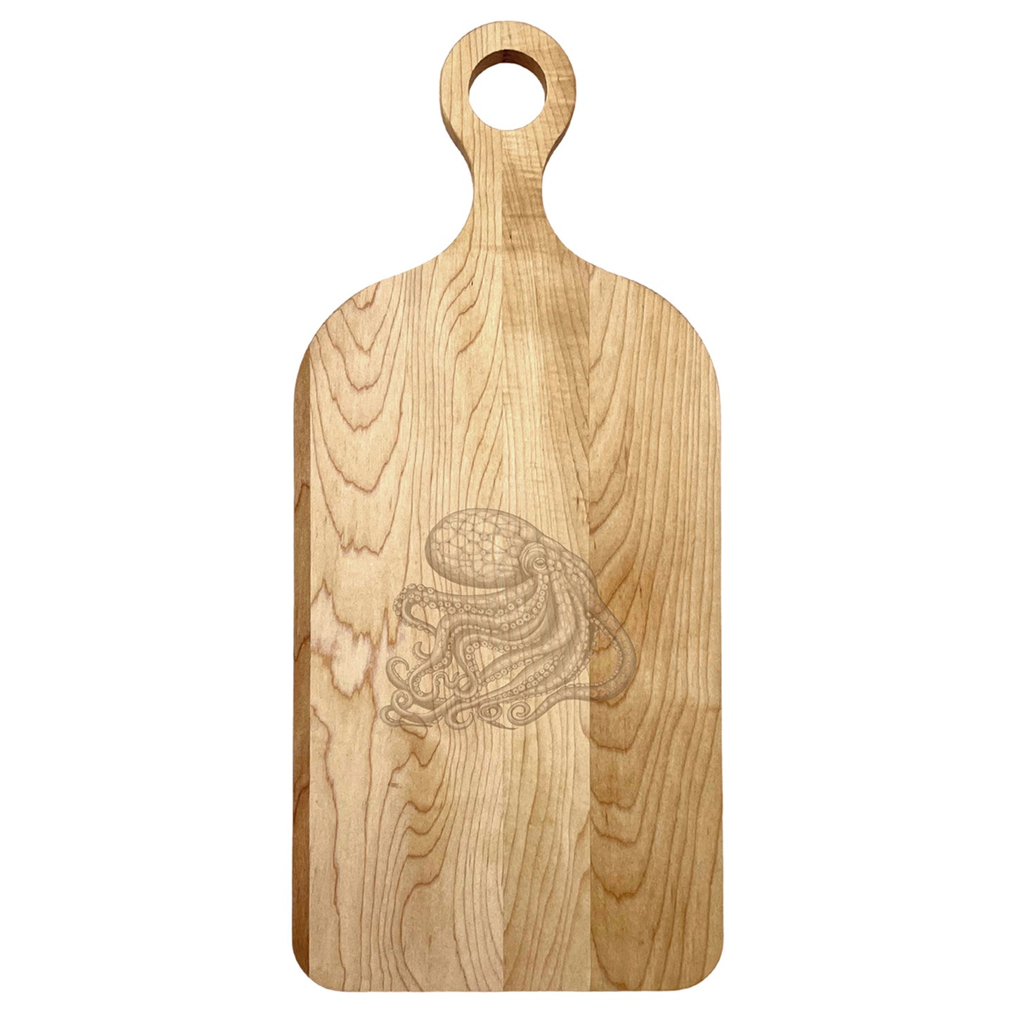 Laura Zindel Large Maple Paddle Serving Board - More designs available
