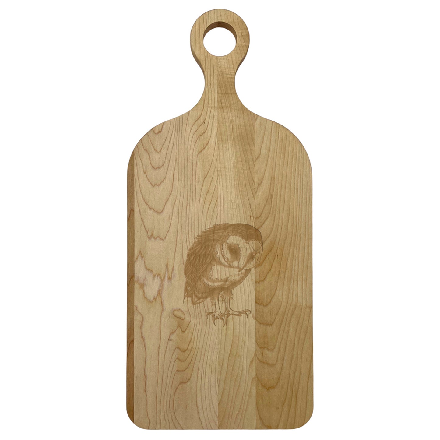 Laura Zindel Large Maple Paddle Serving Board - More designs available