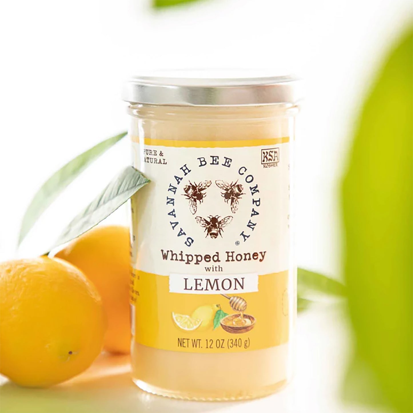 Whipped Honey with Lemon- 12 oz.