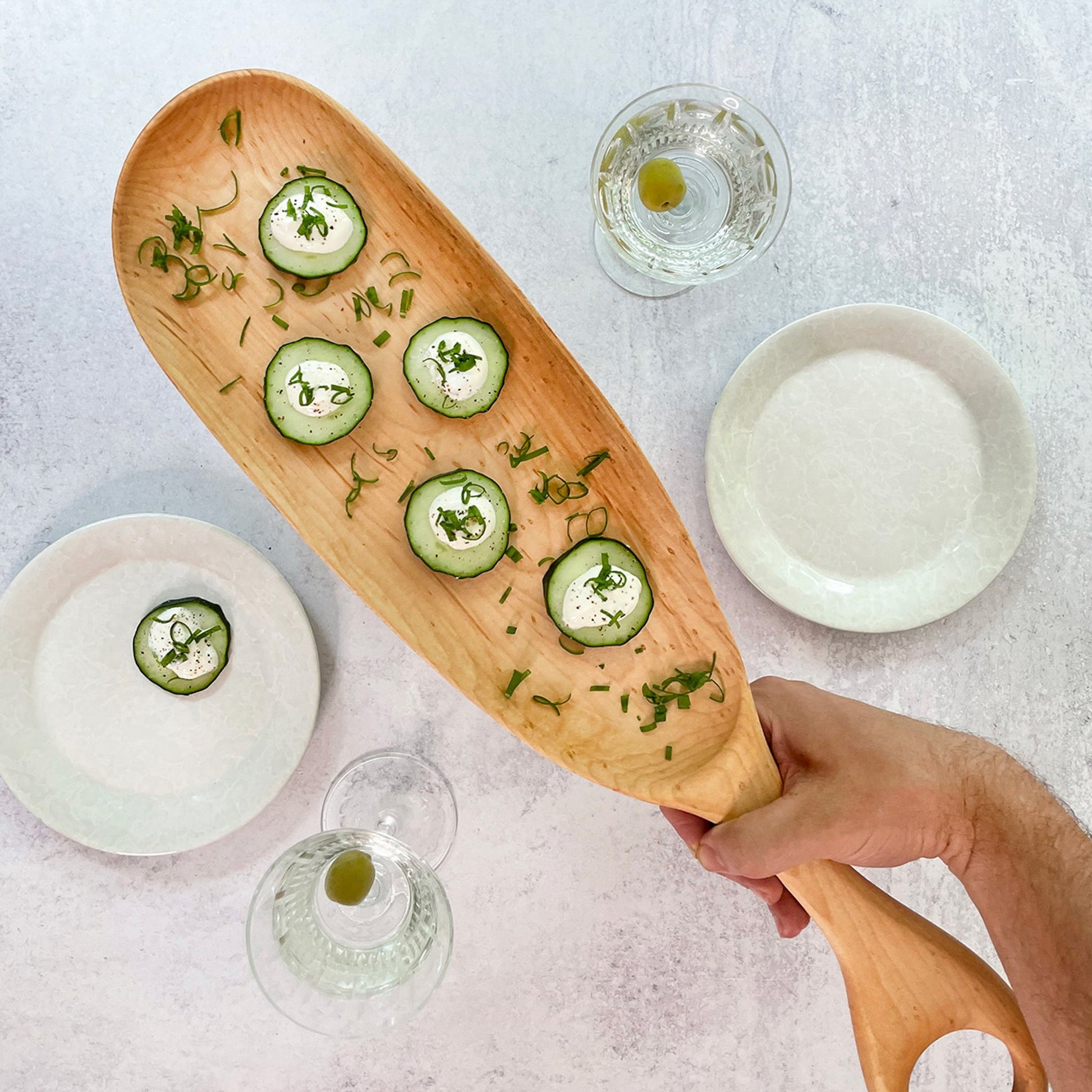 Shackleton-Thomas Maple Handled Intruder Board-22" x 5"