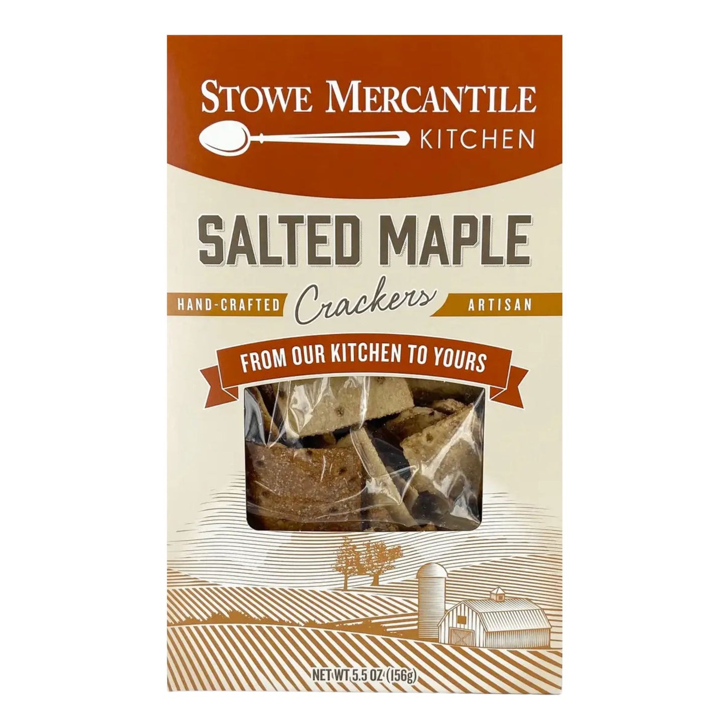 Stowe Mercantile Kitchen's Salted Vermont Maple Crackers