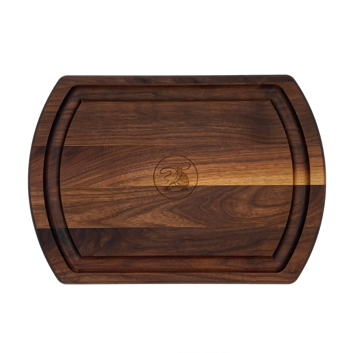 Black Angus Walnut Turnabout Reversible Carving Board-20" x 14"