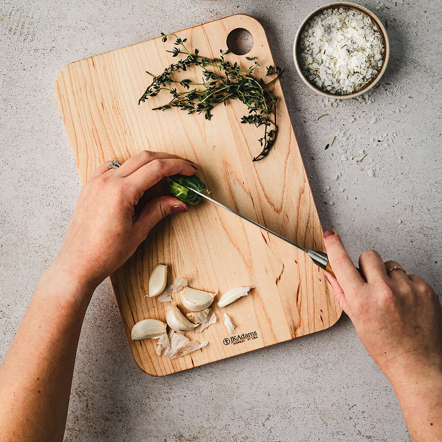 Maple Prep Cutting Board-12" x 8"