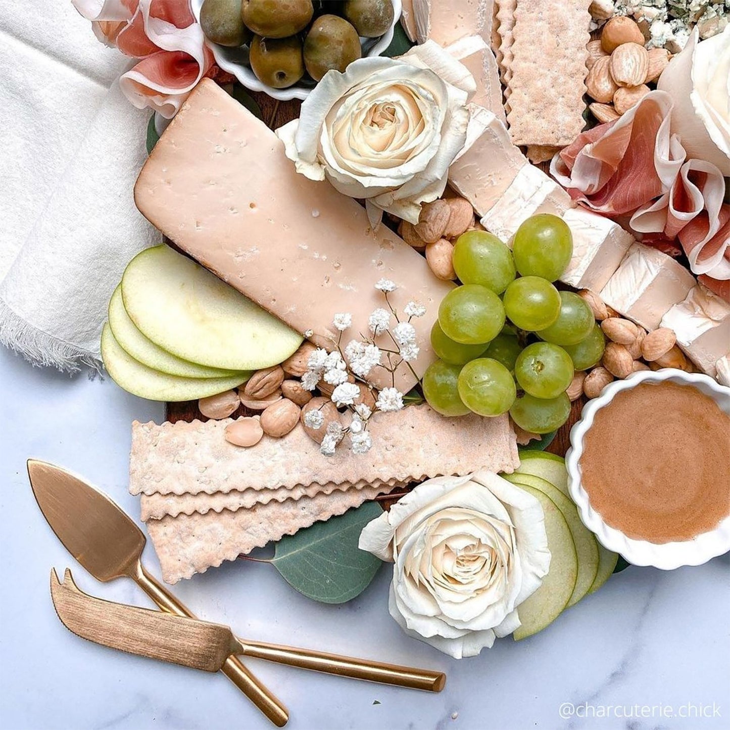 Gold Cheese Knife (Set of 3)