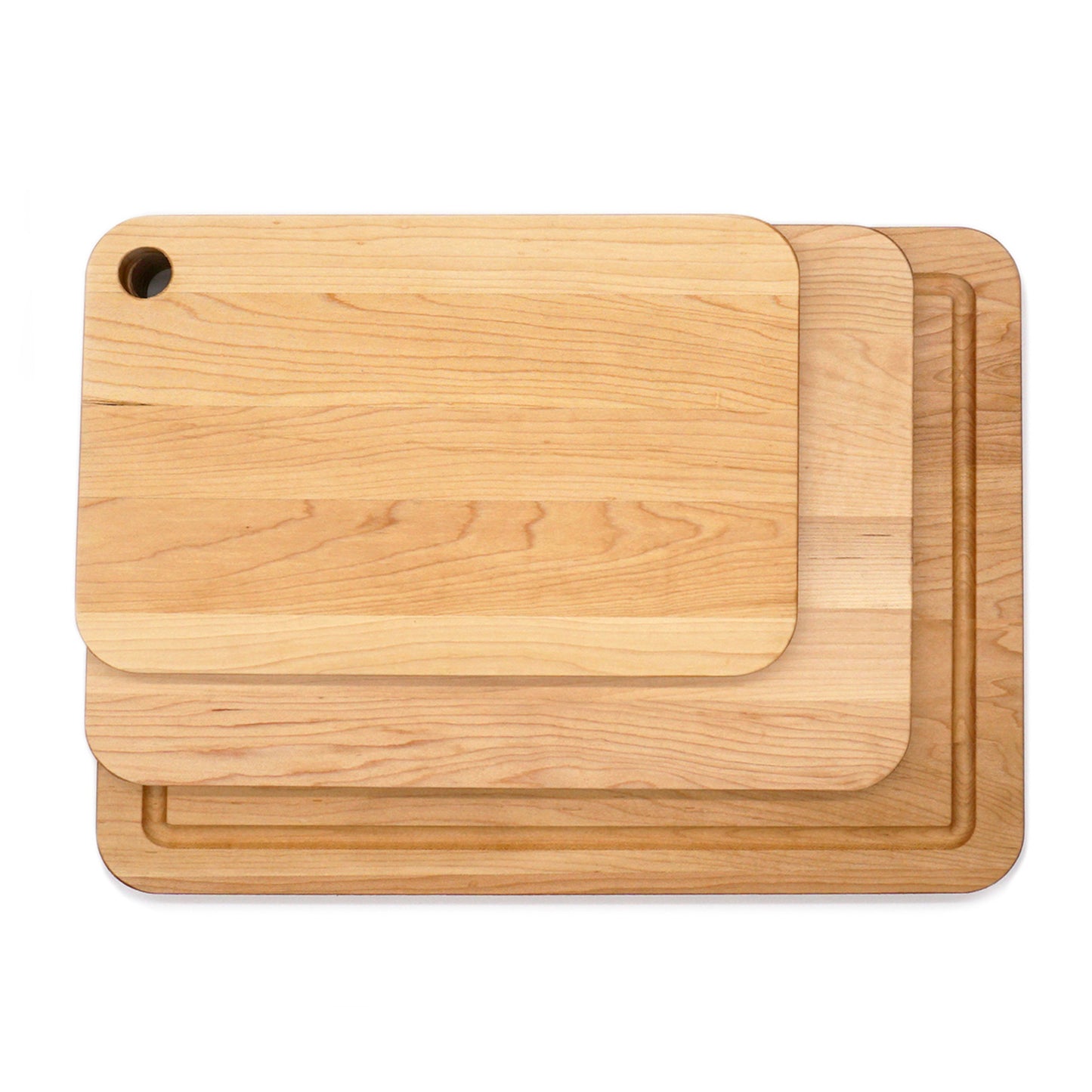 Trio of Maple Cutting Boards