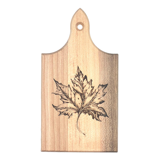 Laura Zindel Mini Maple Bar Board-Maple Leaf
