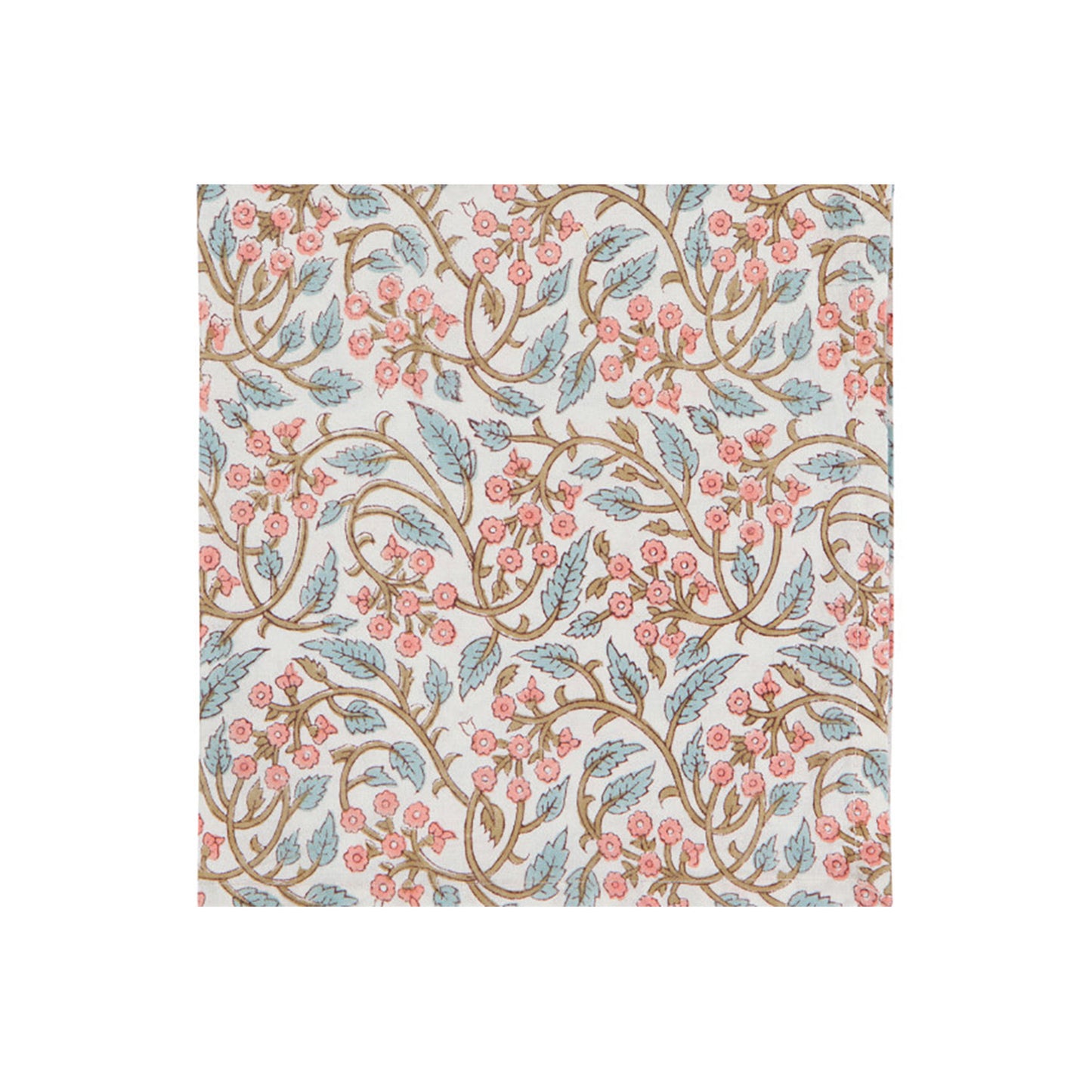 Block Print Meadow Napkin