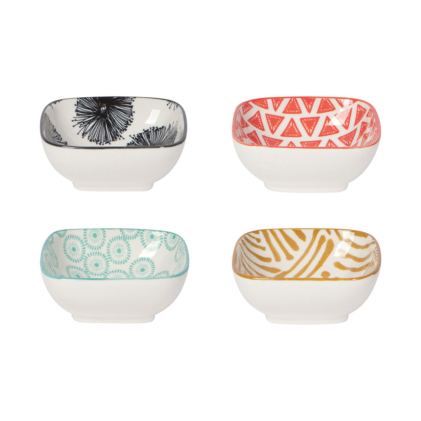 Square Pinch Bowls (Set of 4)