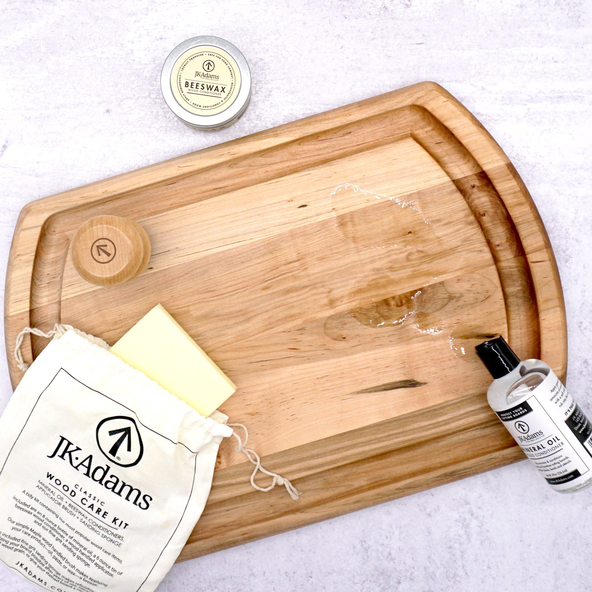 Treating Your Board with our Classic Wood Care Kit JK Adams