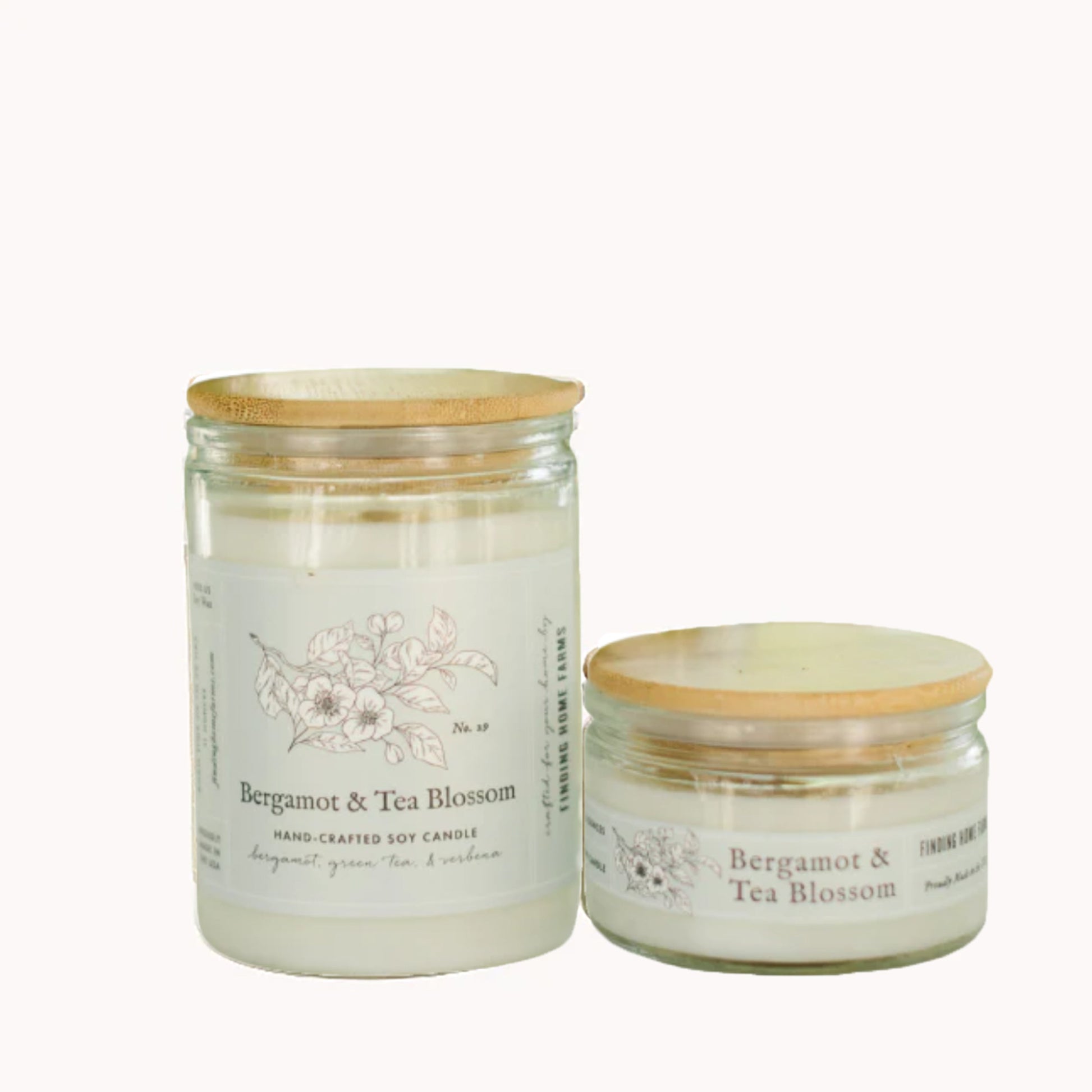 Bergamot & Tea Blossom Soy Candle