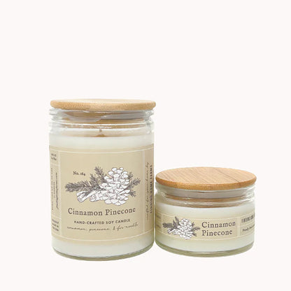 Cinnamon Pinecone Soy Candle