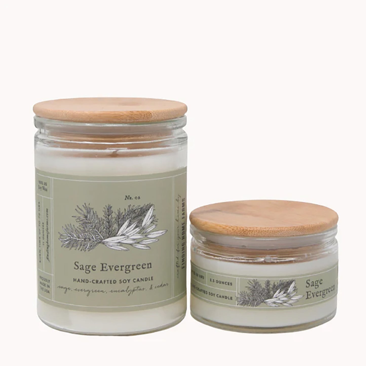 Sage & Evergreen Soy Candle