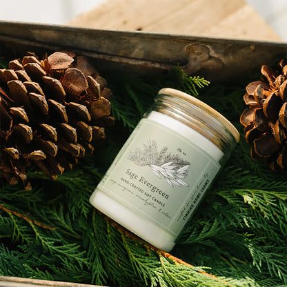 Sage & Evergreen Soy Candle