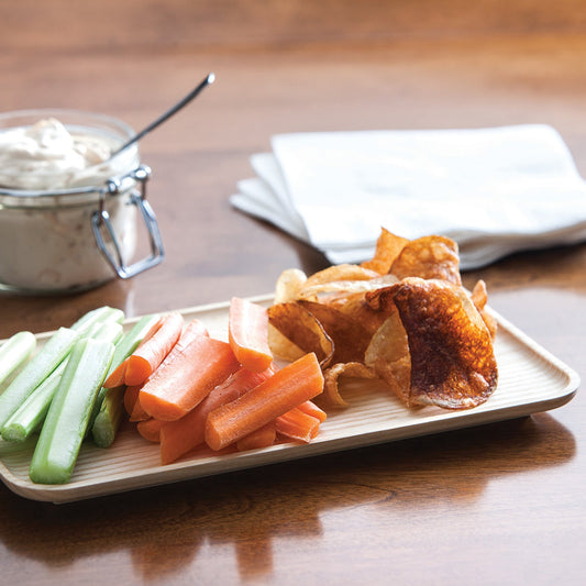 Maple Appetizer Plate-14" x 5 1/2"