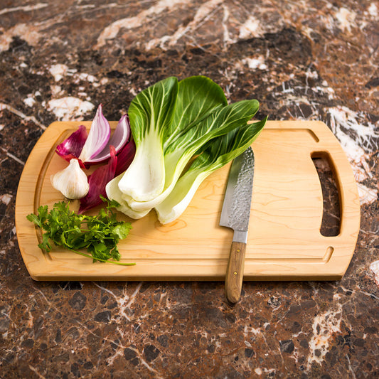 Welcome to our Home Maple Cutting Board – My Kitchen Adorned