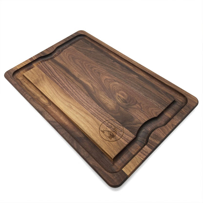 Black Angus-Walnut BBQ Carving Board-24" x 16