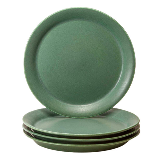 Bennington Potters Classic Dinner Plate- Elements Green