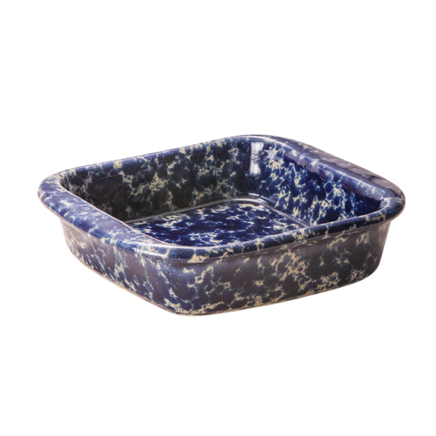 Bennington Potters Square Baker-Blue Agate