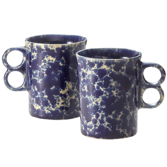 Bennington Potters Trigger Mug-Blue Agate