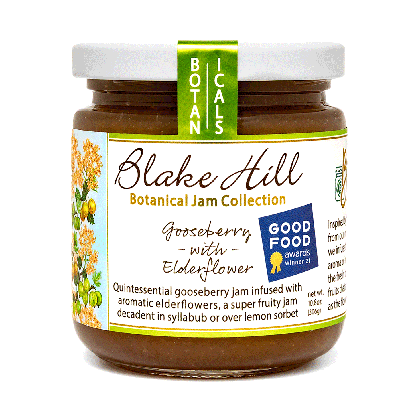 Blake Hill Preserves Gooseberry with Elderflower jam
