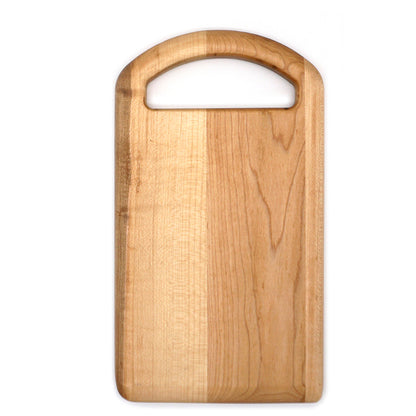 Maple Serving Board with Oval Handle-11" x 6"