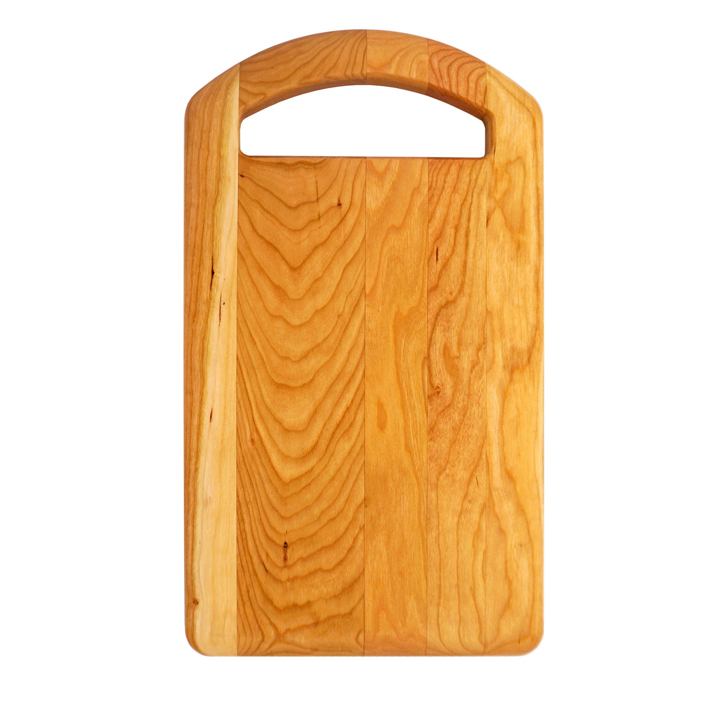 Cherry Prep Board with Oval Handle-18" x 10"