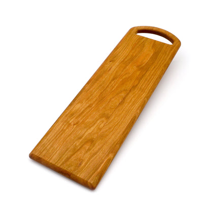 Cherry Serving Board with Oval Handle-20" x 6"