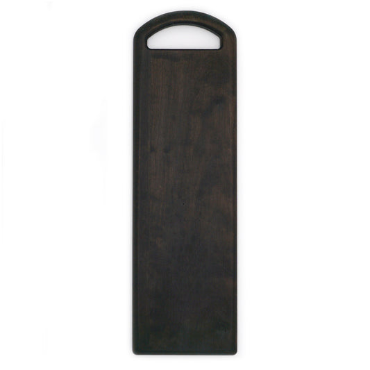 Ebonized Cherry Serving Board with Oval Handle-11" x 6"