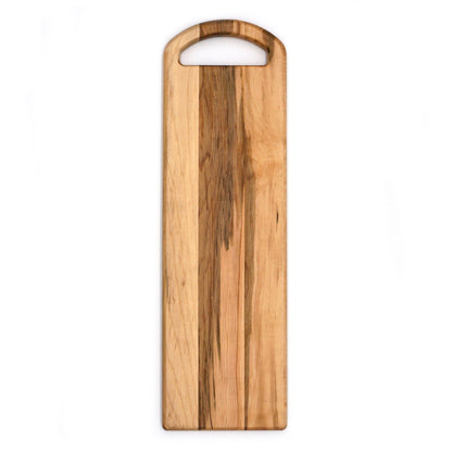 Maple Serving Board with Oval Handle-20" x 6"