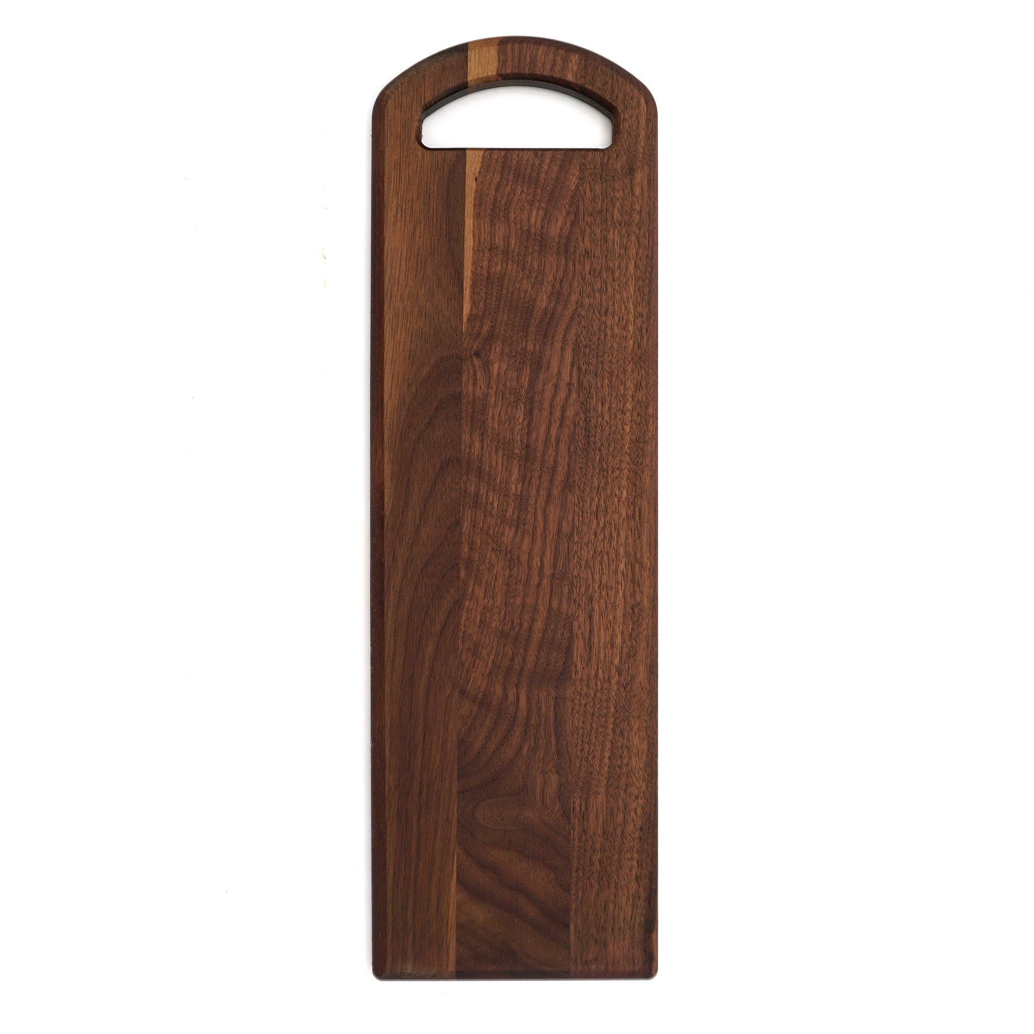 Walnut Serving Board with Oval Handle20" x 6" JK Adams